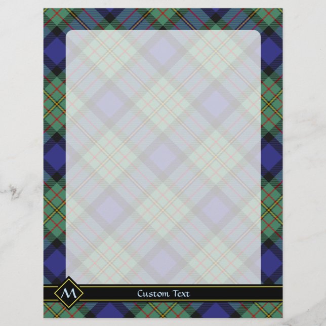 Prospectus 21,6 Cm X 24,94 Cm Clan MacLaren Tartan (Devant)