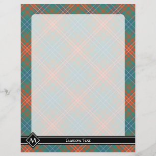 Prospectus 21,6 Cm X 24,94 Cm Clan Wilson Ancienne Tartan
