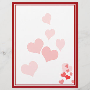 Prospectus 21,6 Cm X 24,94 Cm Coeurs au milieu