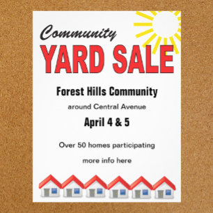 Prospectus 21,6 Cm X 24,94 Cm Community Yard Vendre un prospectus texte personna