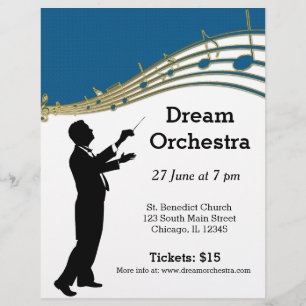 Prospectus 21,6 Cm X 24,94 Cm Concert orchestre