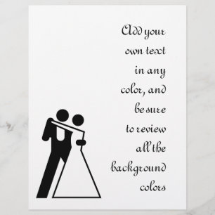 Prospectus 21,6 Cm X 24,94 Cm Connexion Int pour mariée et mariée