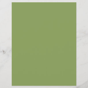 Prospectus 21,6 Cm X 24,94 Cm Couleur Arrière - plan vert Moss tendance Personna