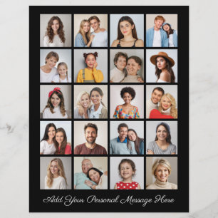 Prospectus 21,6 Cm X 24,94 Cm Créez votre propre collection de photos 20 Ajouter