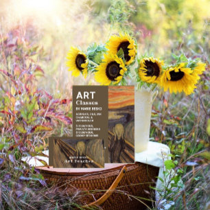 Prospectus 21,6 Cm X 24,94 Cm Cri D'Edvard Munch, Cours D'Art