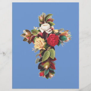 Prospectus 21,6 Cm X 24,94 Cm Croix de Rose
