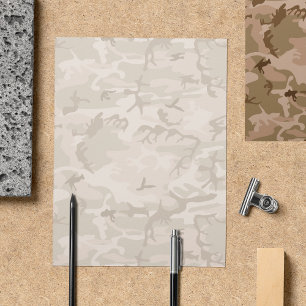 Prospectus 21,6 Cm X 24,94 Cm Déguisement camouflage du désert, camouflage marro
