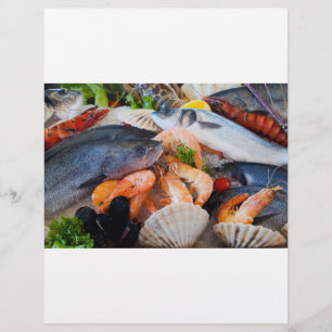 Prospectus 21,6 Cm X 24,94 Cm Diverses crustacés