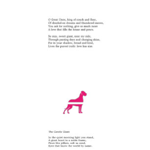 Prospectus 21,6 Cm X 24,94 Cm Dogue allemand splitter 