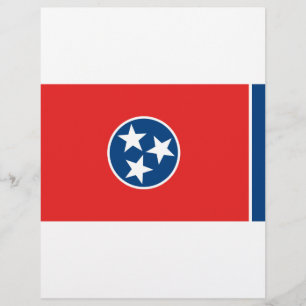 Prospectus 21,6 Cm X 24,94 Cm Drapeau du Tennessee