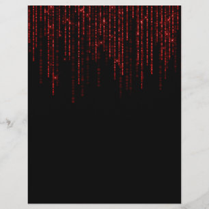 Prospectus 21,6 Cm X 24,94 Cm Elégant prospectus noir