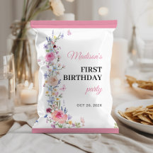Emballage de sac de chips pour fête d'anniversaire