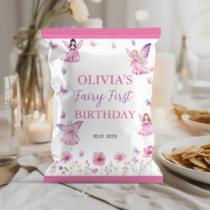 Prospectus 21,6 Cm X 24,94 Cm Emballage de sac de chips pour le premier annivers
