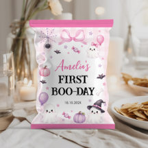 Emballage de sac de chips pour une fête d'Hallowee