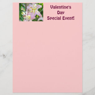 Prospectus 21,6 Cm X 24,94 Cm Événement spécial de la Saint-Valentin ! Flyers pe