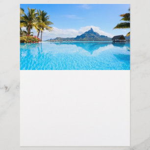 Prospectus 21,6 Cm X 24,94 Cm Fabuleux paysage marin tropical