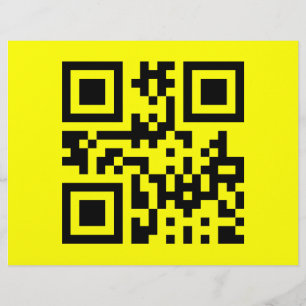 Prospectus 21,6 Cm X 24,94 Cm Face heureuse ☻ inversée — Code QR