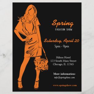 Prospectus 21,6 Cm X 24,94 Cm Fashion Show (orange)