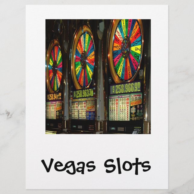 Prospectus 21,6 Cm X 24,94 Cm Fentes Vegas (Devant)