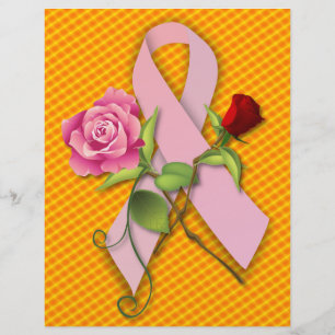 Prospectus 21,6 Cm X 24,94 Cm Fermeture Cancer du sein Survivant