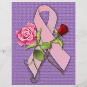 Prospectus 21,6 Cm X 24,94 Cm Fermeture Cancer du sein Survivant