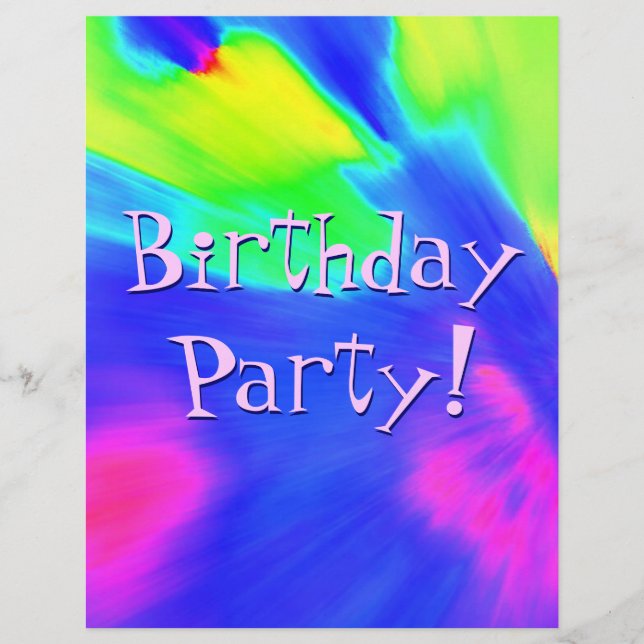 Prospectus 21,6 Cm X 24,94 Cm Fête de l'explosion (Devant)