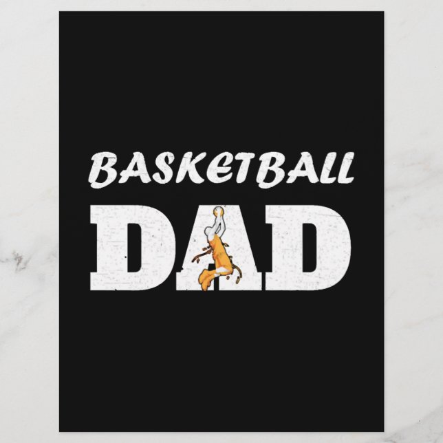 Prospectus 21,6 Cm X 24,94 Cm Fête des pères de basket papa (Devant)