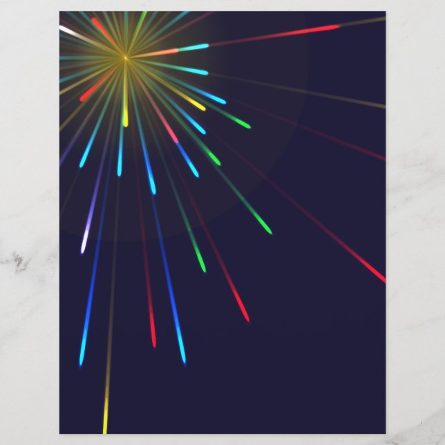 Prospectus 21,6 Cm X 24,94 Cm Feu (Devant)