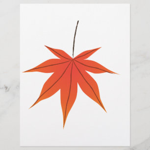 Prospectus 21,6 Cm X 24,94 Cm Feuille d'érable