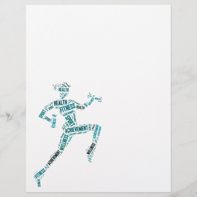 Prospectus 21,6 Cm X 24,94 Cm Fitness girl (Devant)
