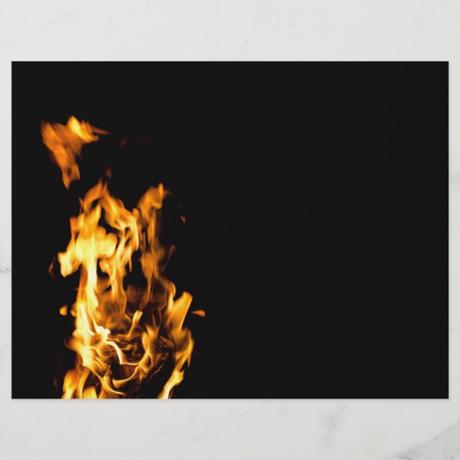 Prospectus 21,6 Cm X 24,94 Cm Flamme (Devant)
