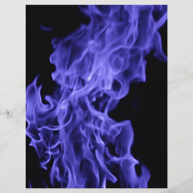 Prospectus 21,6 Cm X 24,94 Cm Flamme bleue (Devant)