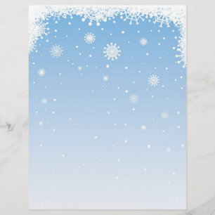 Prospectus 21,6 Cm X 24,94 Cm Flyer à neige