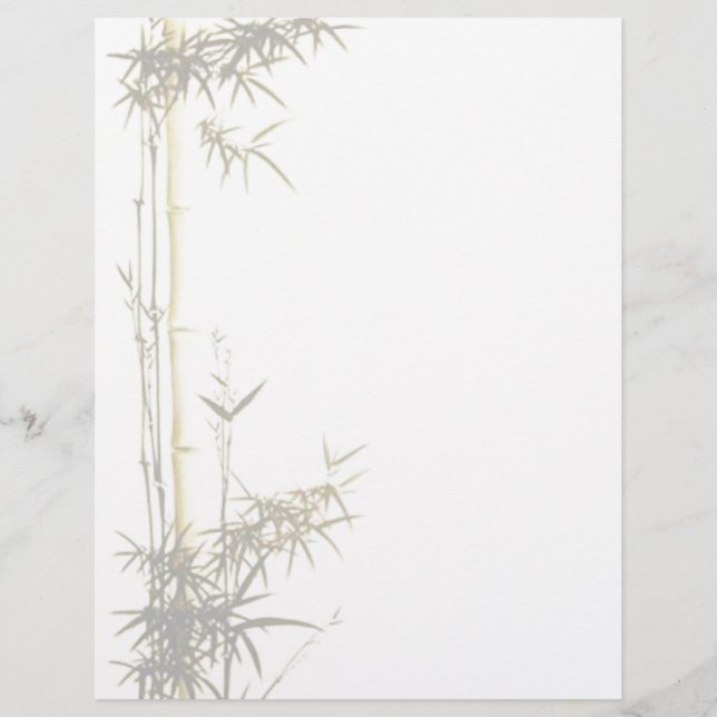 Prospectus 21,6 Cm X 24,94 Cm Flyer Bambou (Devant)