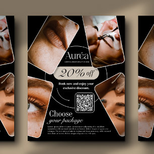 Prospectus 21,6 Cm X 24,94 Cm Flyer promo beauté moderne