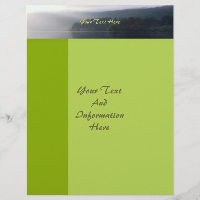 Prospectus 21,6 Cm X 24,94 Cm Flyer Zen (Devant)