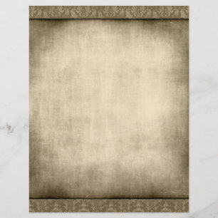 Prospectus 21,6 Cm X 24,94 Cm Fond de flyer en papier à l'ancienne vintage