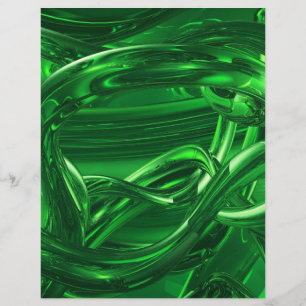 PROSPECTUS 21,6 CM X 24,94 CM FOND D'ÉCRAN ABSTRAIT VERT DREAMLAND POUR FOND D'É