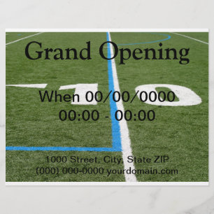 Prospectus 21,6 Cm X 24,94 Cm Football Field Ten