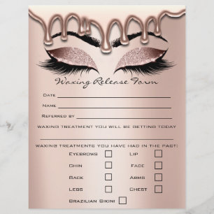 Prospectus 21,6 Cm X 24,94 Cm Formulaire de libération d'exonération de responsa