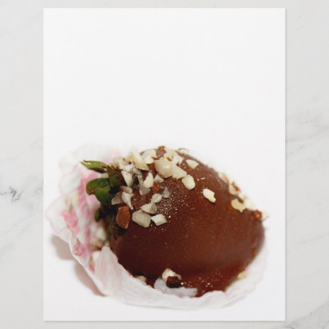 Prospectus 21,6 Cm X 24,94 Cm Fraises couvertes de chocolat (Devant)