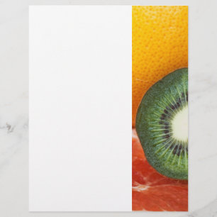 Prospectus 21,6 Cm X 24,94 Cm Fruits tropicaux : kiwi et pamplemousse