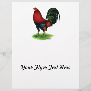 Prospectus 21,6 Cm X 24,94 Cm Gamecock : Rouge foncé