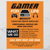 Gamer pour la vie, Spécialiste en réparation infor