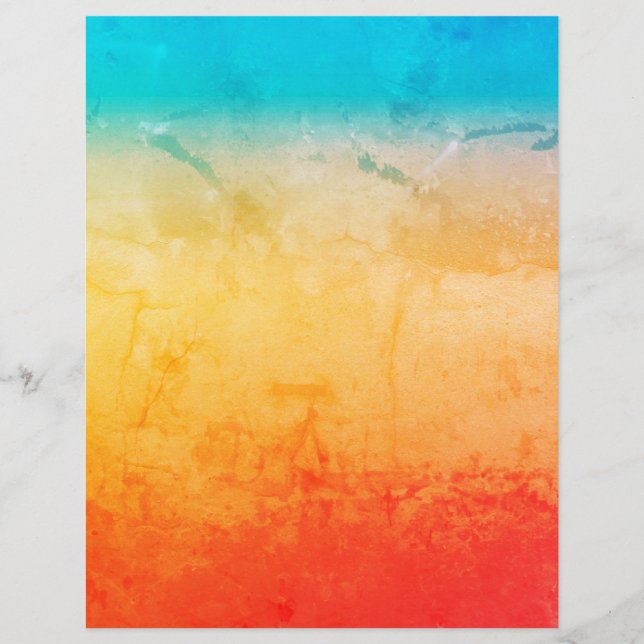 Prospectus 21,6 Cm X 24,94 Cm Gradient ombre (Devant)