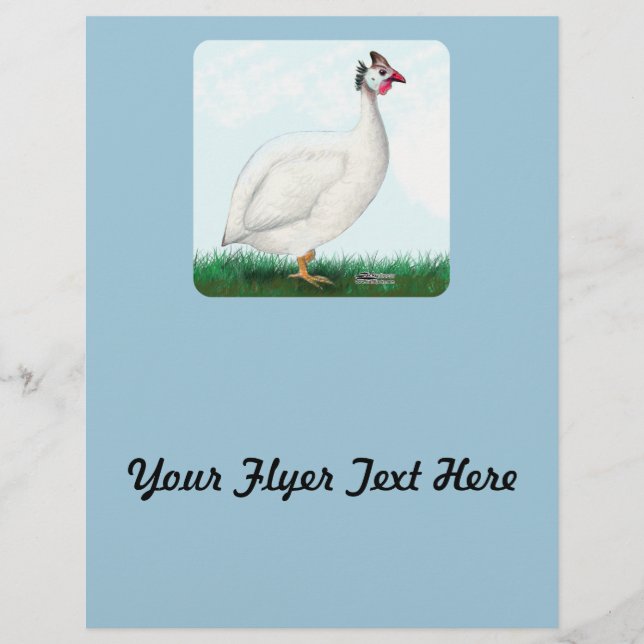 Prospectus 21,6 Cm X 24,94 Cm Guinée Blanche (Devant)