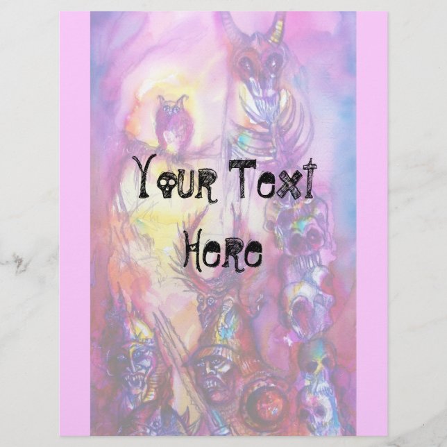 Prospectus 21,6 Cm X 24,94 Cm HALLOWEEN MONSTERS / ORK WAR Imaginaire (Devant)