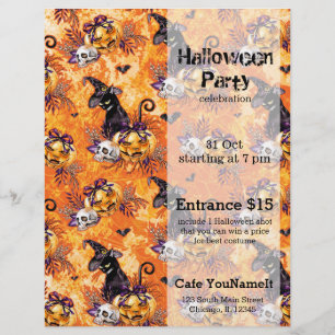 Prospectus 21,6 Cm X 24,94 Cm Halloween Witch
