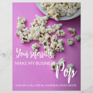 Prospectus 21,6 Cm X 24,94 Cm immobilier Vos Références Font Mon Business Pop An