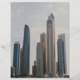 Prospectus 21,6 Cm X 24,94 Cm L'architecture de Dubai Marina